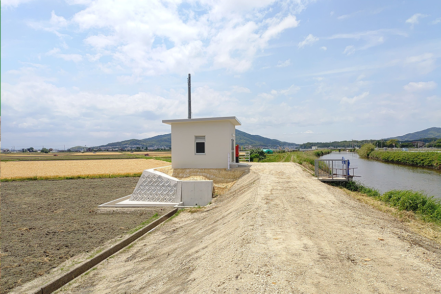 令和6年度 起工第1号 県営ため池等整備事業(河川応急)堰体補修等工事